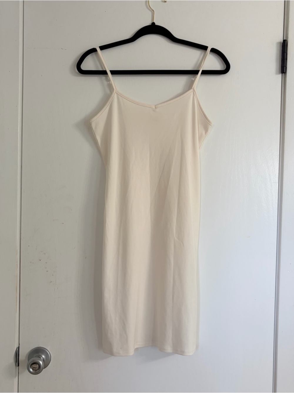 Route 66 Cream/Off-White Midi Slip Dress